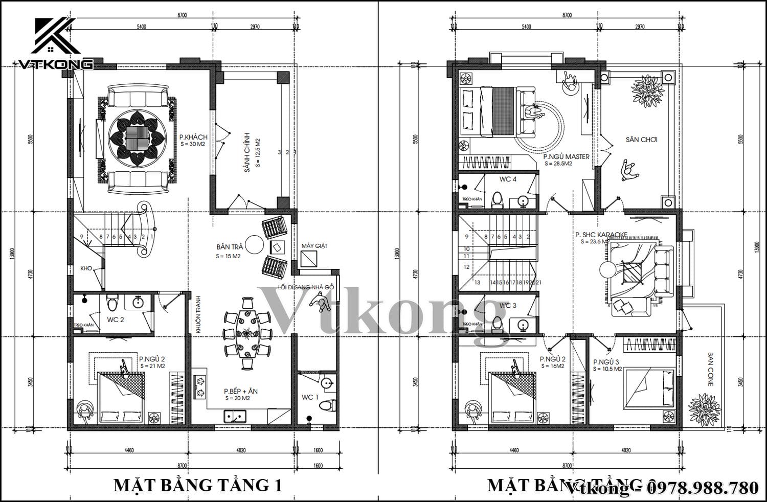 99+ Mẫu Biệt Thự Tân Cổ Điển 2 Tầng Đẹp Nguy Nga, Tráng Lệ Khiến Ai Cũng Phải Trầm Trồ 8 Bản Vẽ Biệt Thự 2 Tầng Đẹp Tân Cổ Điển 9X14M