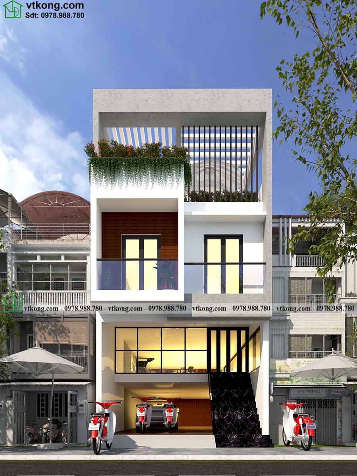 Top 15 mẫu thiết kế nhà phố 3 tầng đẹp nhất 2023 rất đáng xem