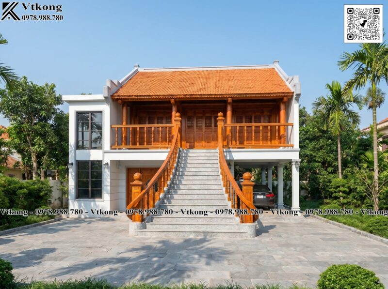 Nha Tho Ho 2 Tang10X8M Dep Nth005