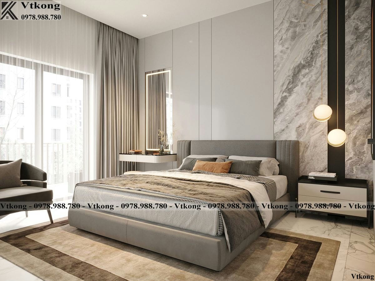 Tấm Rèm Mỏng Nhẹ Giúp Phòng Ngủ Nhà Phố Tránh Nắng Chiếu Trực Tiếp Thiết Kế Phòng Ngủ Tầng 2 Nội Thất Nhà Phố 3 Tầng Hiện Đại