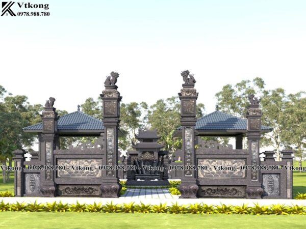 Cổng Và Lan Can Lăng Mộ Bằng Đá Xanh Đen Thanh Hóa Cong-Va-Lan-Can-Lang-Mo-Bang-Da-Xanh-Den-Thanh-Hoa