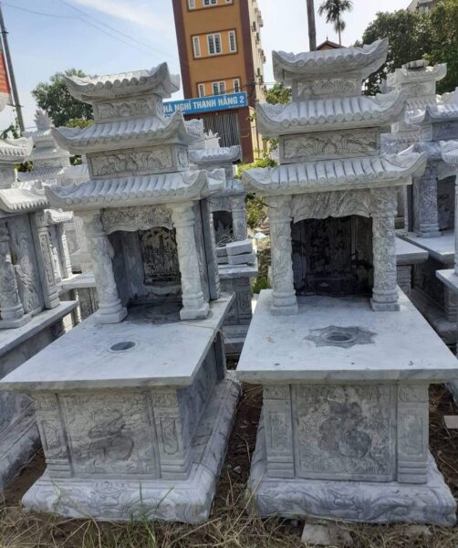 Lăng Mộ Đơn Bằng Đá Đẹp Lang-Mo-Don-Bang-Da-Dep