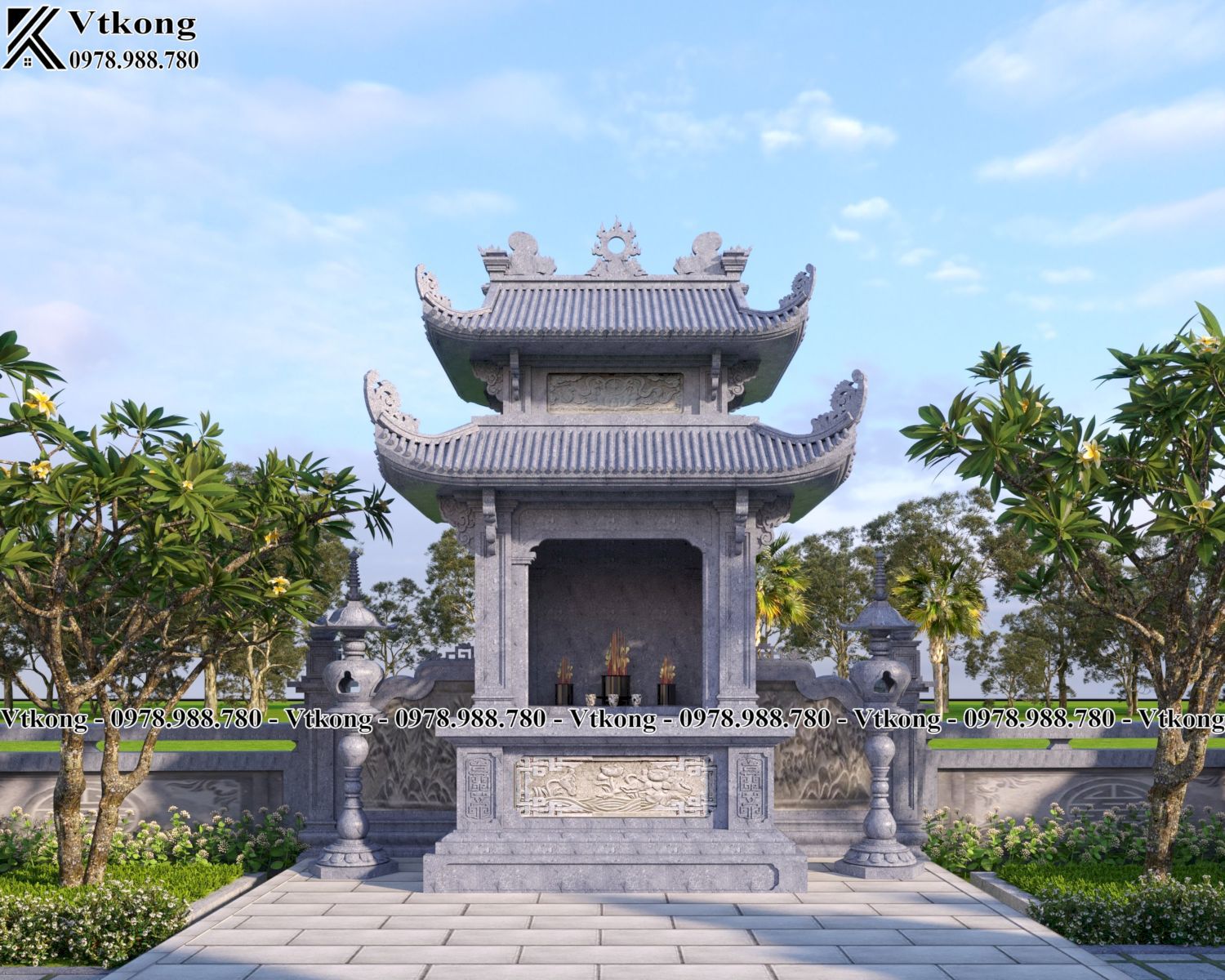 Long Đình - Một Phần Không Thể Thiếu Trong Thiết Kế Lăng Mộ Đá 6X20M Long-Dinh-Mau-Lang-Mo-Da-6X20M