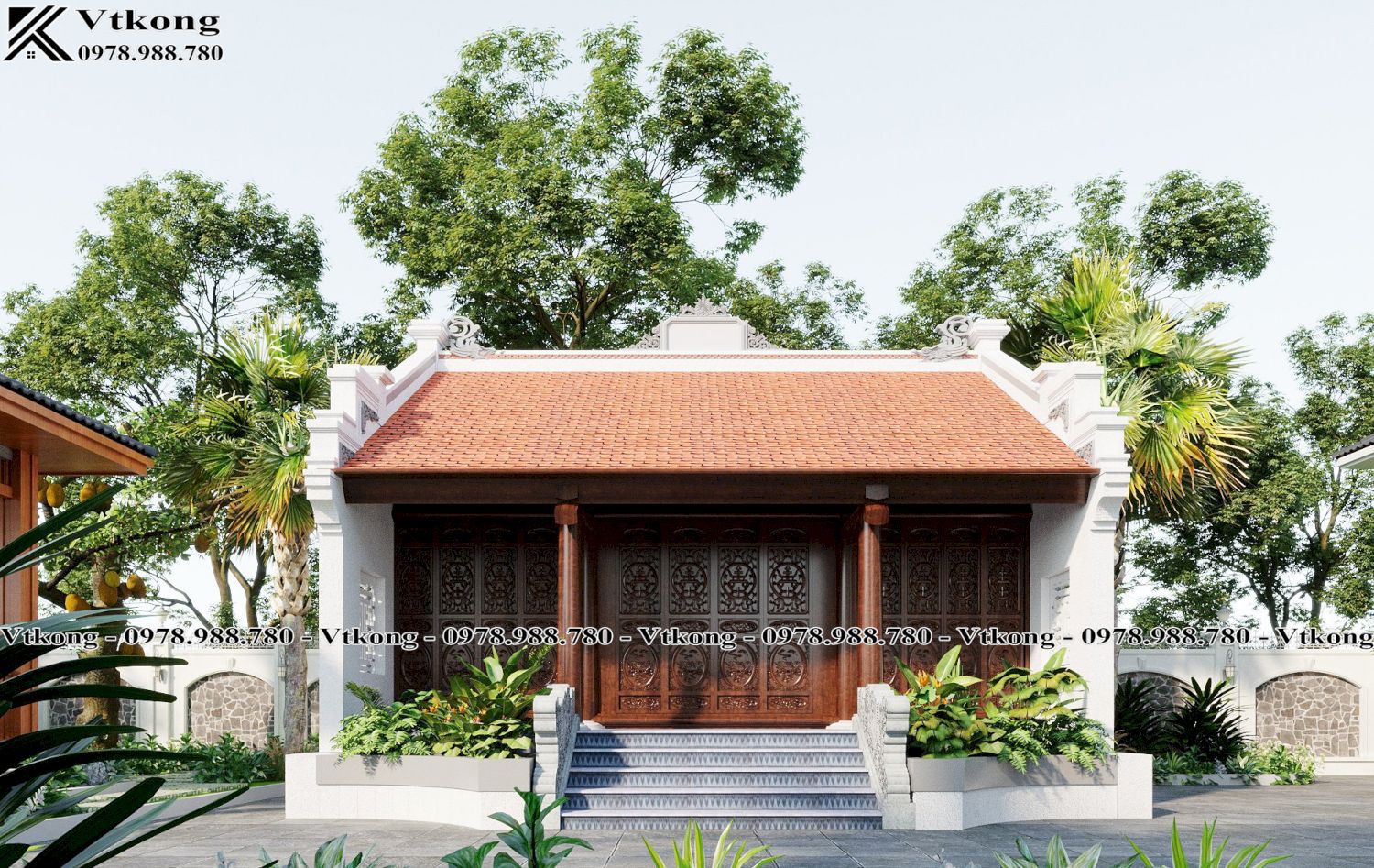 Thiết Kế Mặt Tiền Nhà Thờ 3 Gian 2 Mái 7X7M Mat-Tien-Nha-Tho-3-Gian-2-Mai-7X7M-Nth31