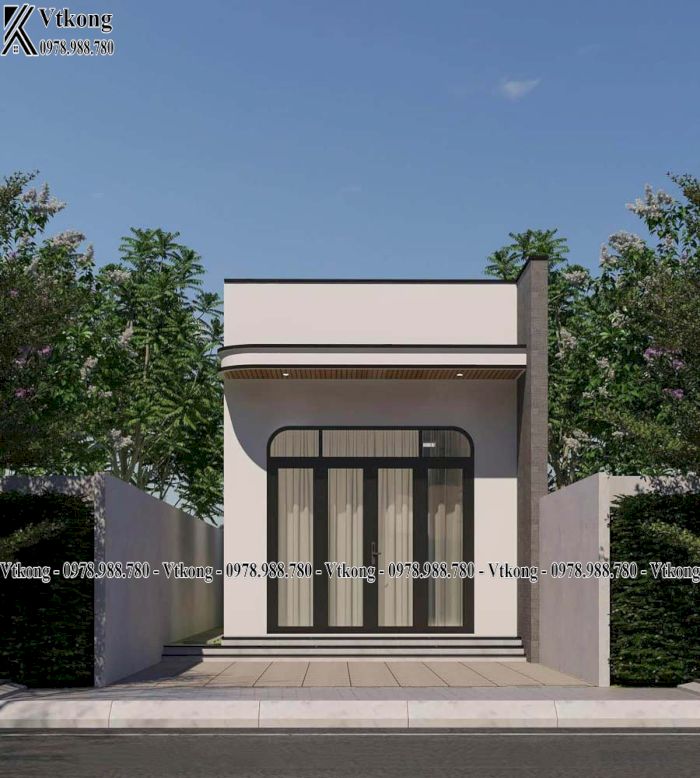 Mẫu Nhà Gác Lửng 5X12M 3 Phòng Ngủ
