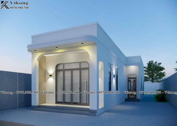 Mẫu Nhà Gác Lửng 5X12M 3 Phòng Ngủ