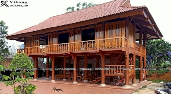 Thiết Kế Mẫu Nhà Sàn Bê Tông Giả Gỗ Thiet-Ke-Mau-Nha-San-Dep-Be-Tong-Gia-Go