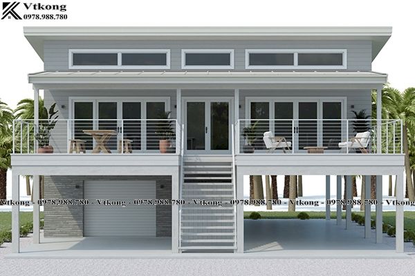 Thiết Kế Mẫu Nhà Sàn Đẹp Bằng Bê Tông Thiet-Ke-Mau-Nha-San-Dep-Be-Tong