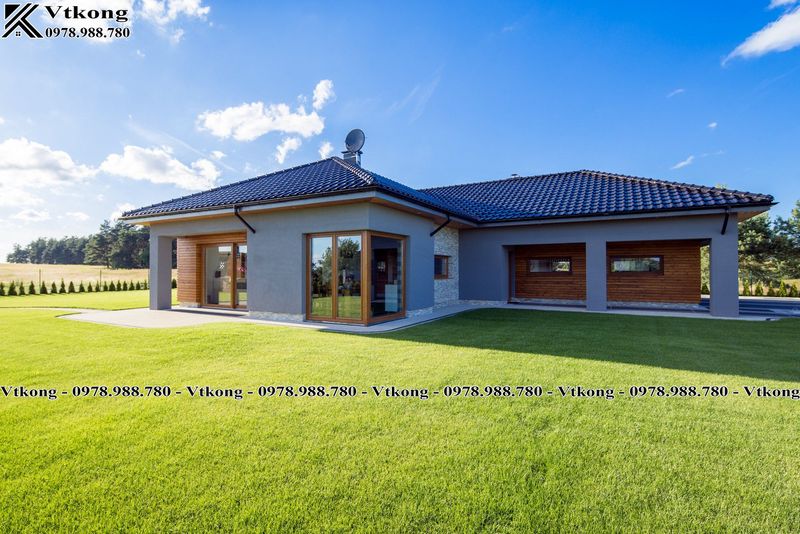 Top 50+ Mẫu Biệt Thự Phong Cách Châu Âu Sang Trọng Và Lộng Lẫy 1 Mẫu Biệt Thự 1 Tầng Phong Cách Châu Âu
