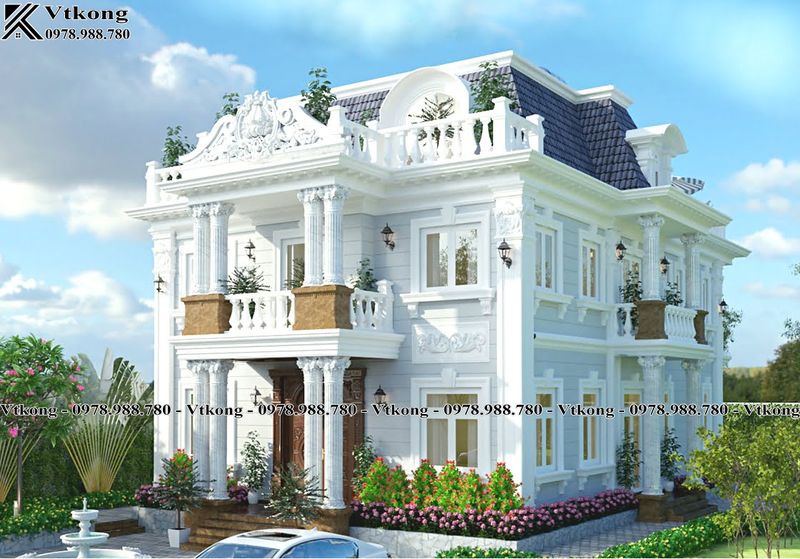 Top 50+ Mẫu Biệt Thự Phong Cách Châu Âu Sang Trọng Và Lộng Lẫy 5 Biệt Thự Phong Cách Châu Âu Cổ Điển