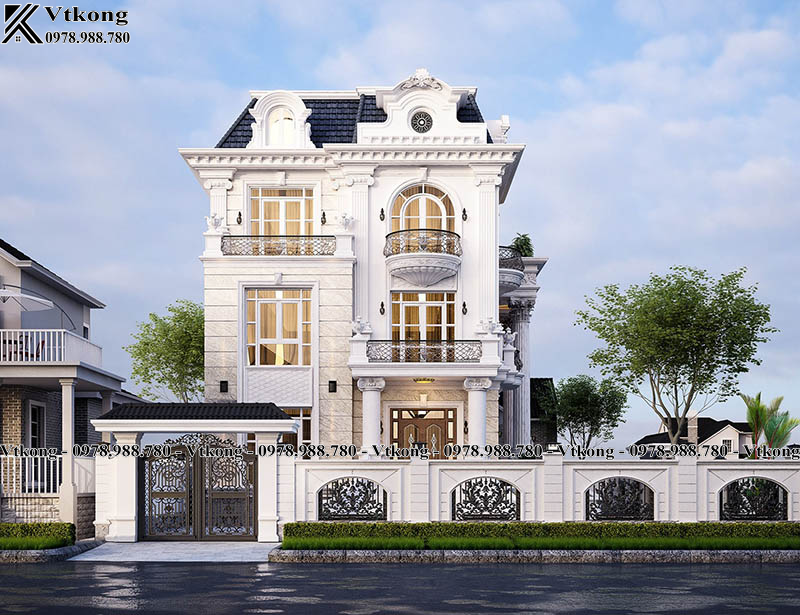 Top 50+ Mẫu Biệt Thự Phong Cách Châu Âu Sang Trọng Và Lộng Lẫy 7 Biet Thu Phong Cach Chau Au 7