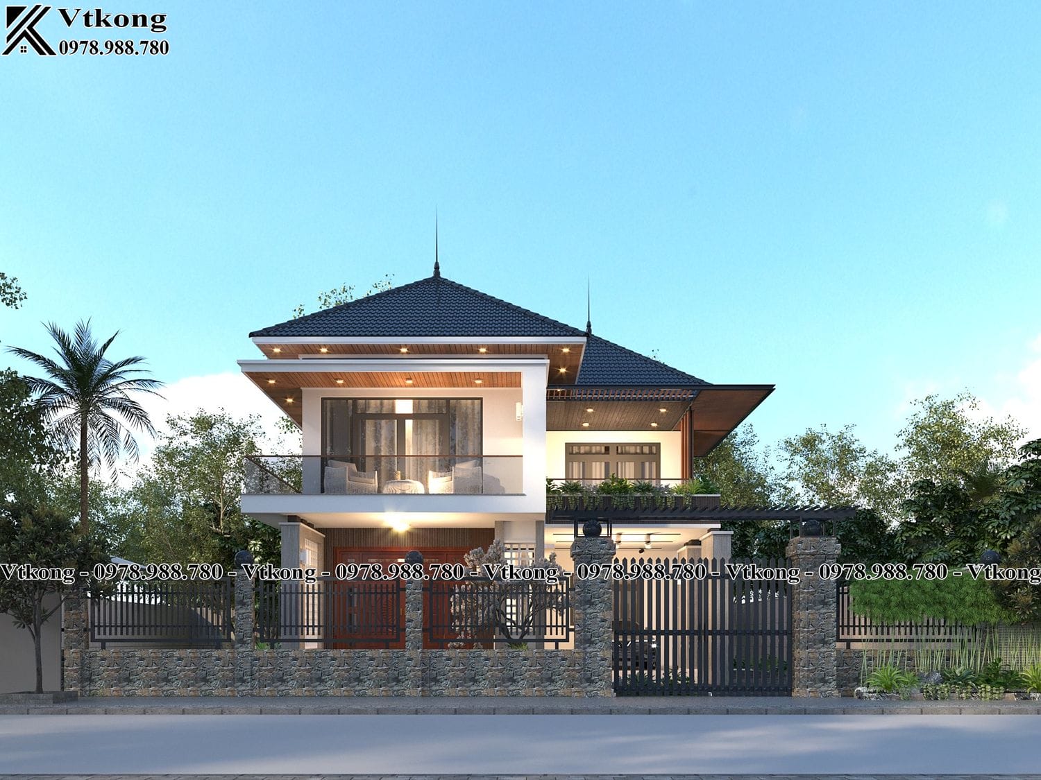 Mau Biet Thu 2 Tang Mai Nhat Dep Bt2T150 Mau Biet Thu 2 Tang Mai Nhat Dep Bt2T150