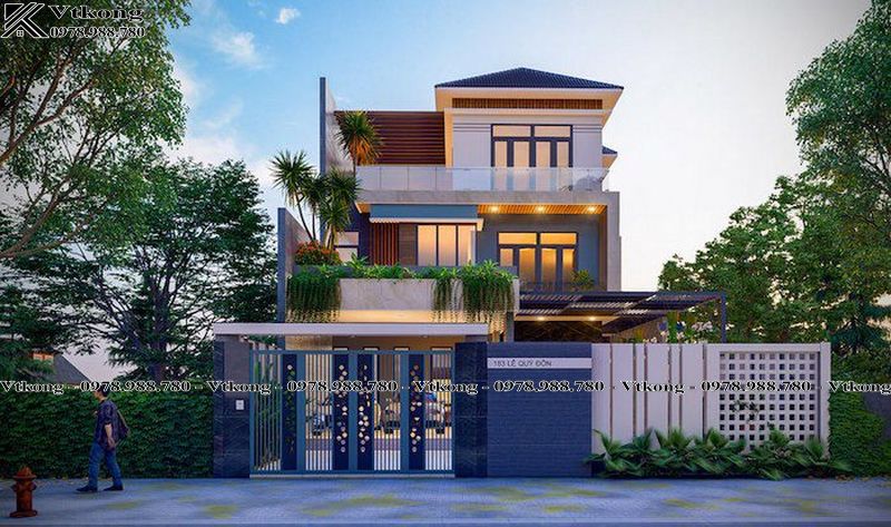 60+ Mẫu Cổng Biệt Thự Đẹp, Sang Trọng Nhất Hiện Nay 4 Mẫu Cổng Biệt Thự Đẹp Hiện Đại