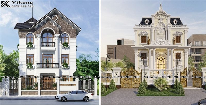 60+ Mẫu Cổng Biệt Thự Đẹp, Sang Trọng Nhất Hiện Nay 5 Mẫu Cổng Biệt Thự Đẹp Tân Cổ Điển