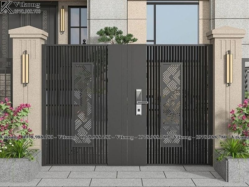 60+ Mẫu Cổng Biệt Thự Đẹp, Sang Trọng Nhất Hiện Nay 11 Mẫu Cổng Chất Liệu Bằng Sắt