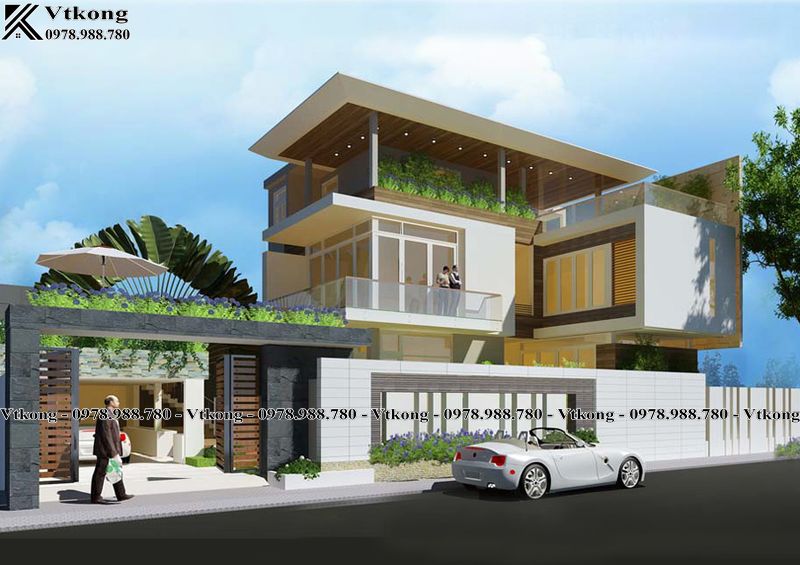 50+ Mẫu Biệt Thự Chữ L 3 Tầng Đẹp Ấn Tượng Nhất Năm 2024 1 Phối Cảnh Ngoại Thất Biệt Thự Hiện Đại Chữ L 3 Tầng