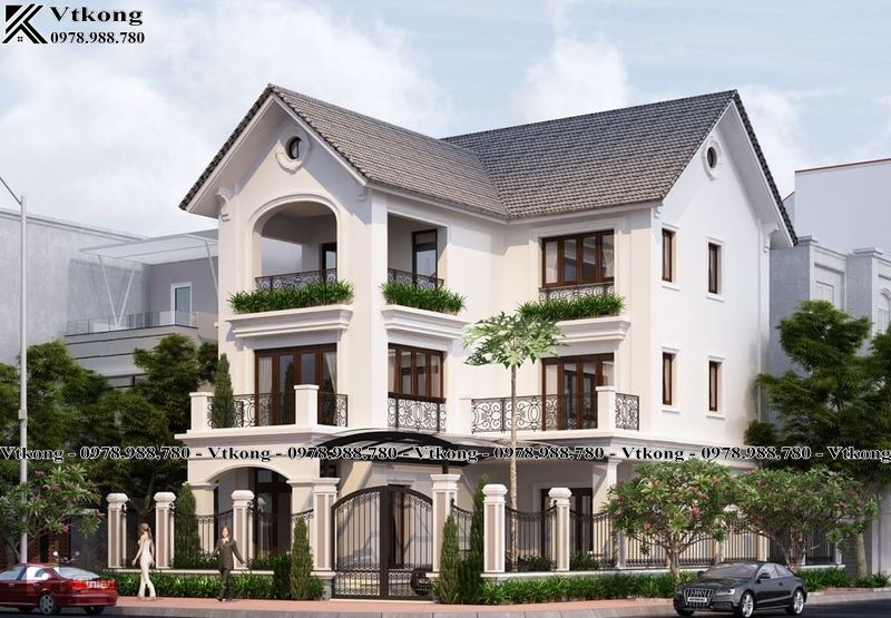 50+ Mẫu Biệt Thự Chữ L 3 Tầng Đẹp Ấn Tượng Nhất Năm 2024 5 Tổng Quan Biệt Thự Chữ L 3 Tầng Mái Thái Đẹp