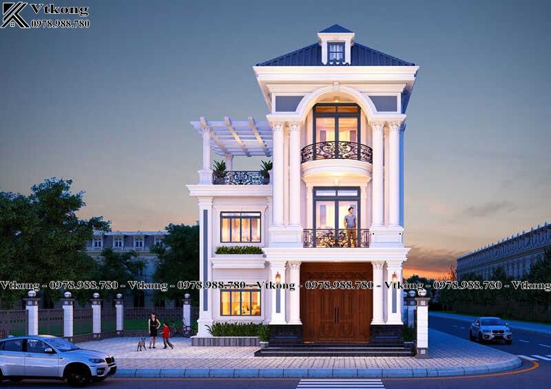 50+ Mẫu Biệt Thự Chữ L 3 Tầng Đẹp Ấn Tượng Nhất Năm 2024 2 Mặt Tiền Biệt Thự Chữ L 3 Tầng Phong Cách Tân Cổ Điển