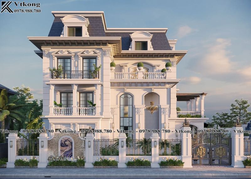 Biet Thu Mai Mansard 3
