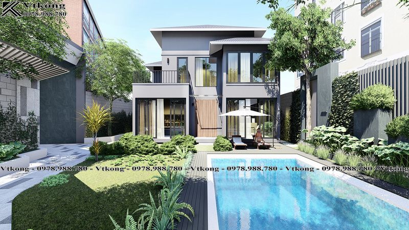 Top 65+ Mẫu Thiết Kế Biệt Thự Nhà Vườn Rộng Thoáng Với Không Gian Xanh Lý Tưởng 1 Mặt Tiền Mẫu Biệt Thự Nhà Vườn 2 Tầng