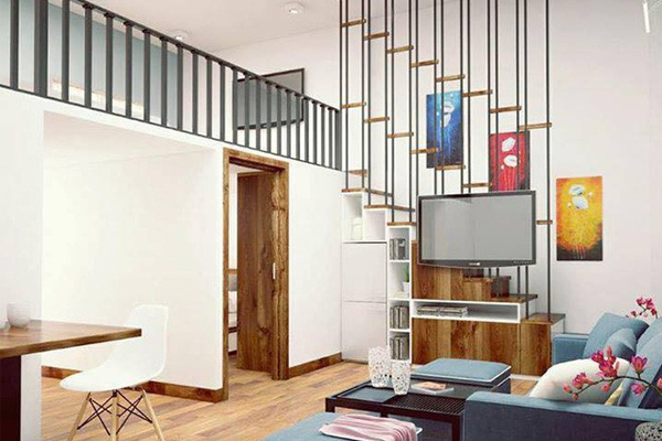 Mẫu Nhà Cấp 4 Có Gác Lửng Phong Cách Hiện Đại