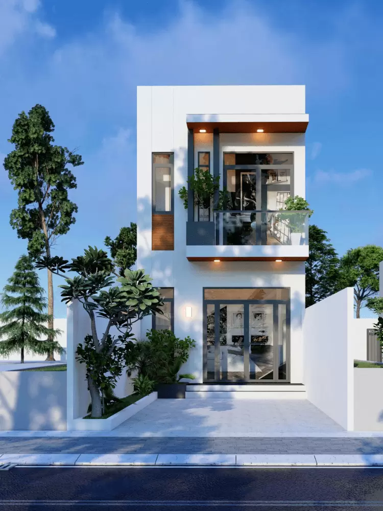 Mẫu Nhà 1 Trệt 1 Lầu 5×20M Mẫu Nhà 1 Trệt 1 Lầu 5×20M