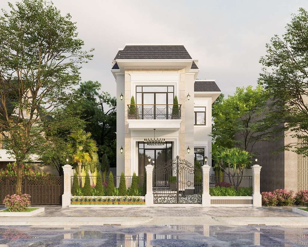 Mẫu Nhà 1 Trệt 1 Lầu 5X20M Có Sân Vườn Mẫu Nhà 1 Trệt 1 Lầu 5X20M Có Sân Vườn
