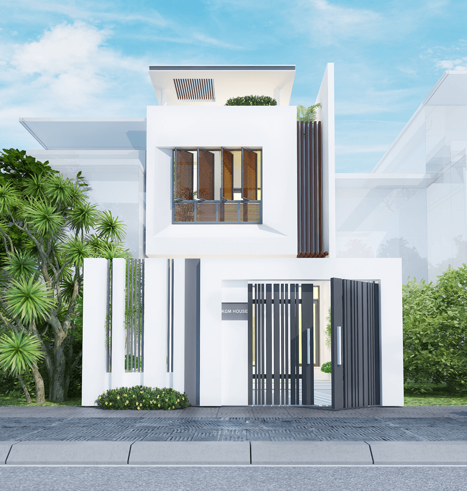 Mẫu Nhà 1 Trệt 1 Lầu 5X20M Lệch Tầng Mẫu Nhà 1 Trệt 1 Lầu 5X20M Lệch Tầng