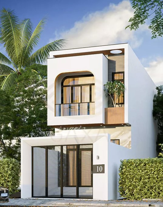 Mẫu Nhà 1 Trệt 1 Lầu 5X20M Hiện Đại Mẫu Nhà 1 Trệt 1 Lầu 5X20M Hiện Đại