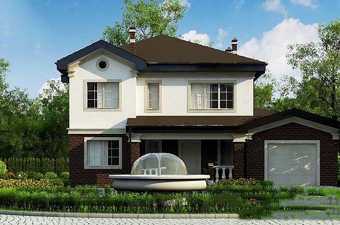 Mẫu Nhà 2 Tầng 4 Phòng Ngủ 1 Phòng Thờ Phong Cách Châu Âu Mẫu Nhà 2 Tầng 4 Phòng Ngủ 1 Phòng Thờ Phong Cách Châu Âu