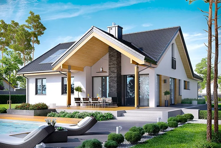 Mẫu Nhà Cấp 4 4X15M 2 Phòng Ngủ Với Tông Màu Trắng Chủ Đạo