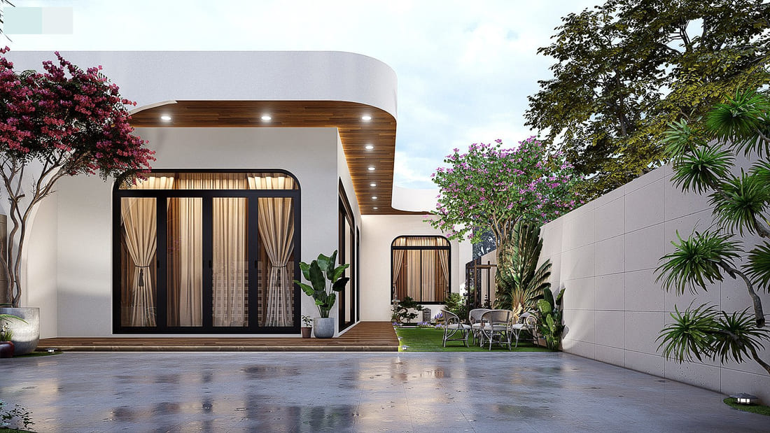 Mẫu Nhà Cấp 4 Chữ L Mái Bằng Là Một Trong Những Thiết Kế Nhà Phổ Biến Và Được Ưa Chuộng Tại Việt Nam Mẫu Nhà Cấp 4 Chữ L Mái Bằng Là Một Trong Những Thiết Kế Nhà Phổ Biến Và Được Ưa Chuộng Tại Việt Nam