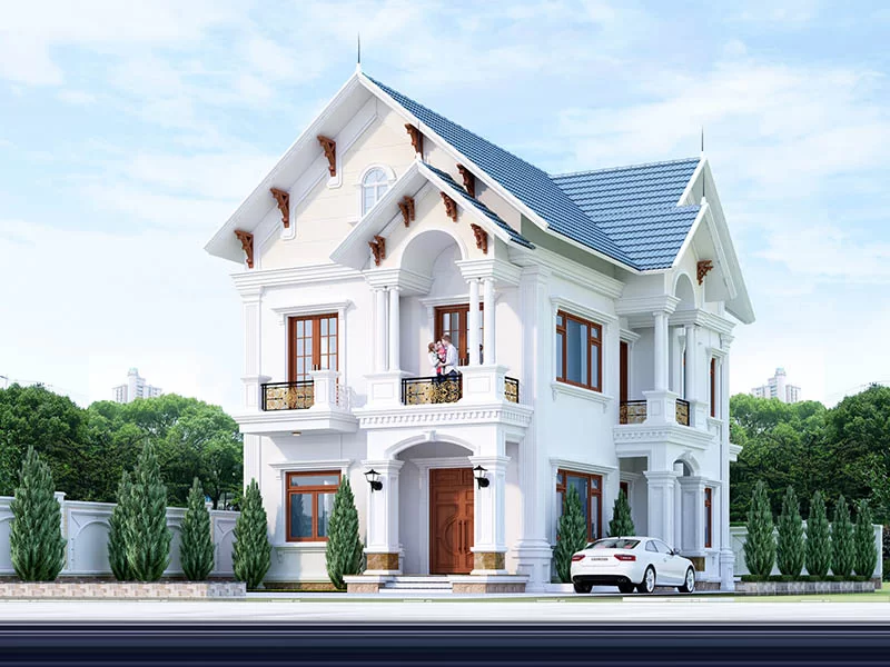 Nhà Mái Thái Tân Cổ Điển Là Một Kiểu Nhà Kết Hợp Giữa Phong Cách Kiến Trúc Tân Cổ Điển Và Mái Thái Nhà Mái Thái Tân Cổ Điển Là Một Kiểu Nhà Kết Hợp Giữa Phong Cách Kiến Trúc Tân Cổ Điển Và Mái Thái