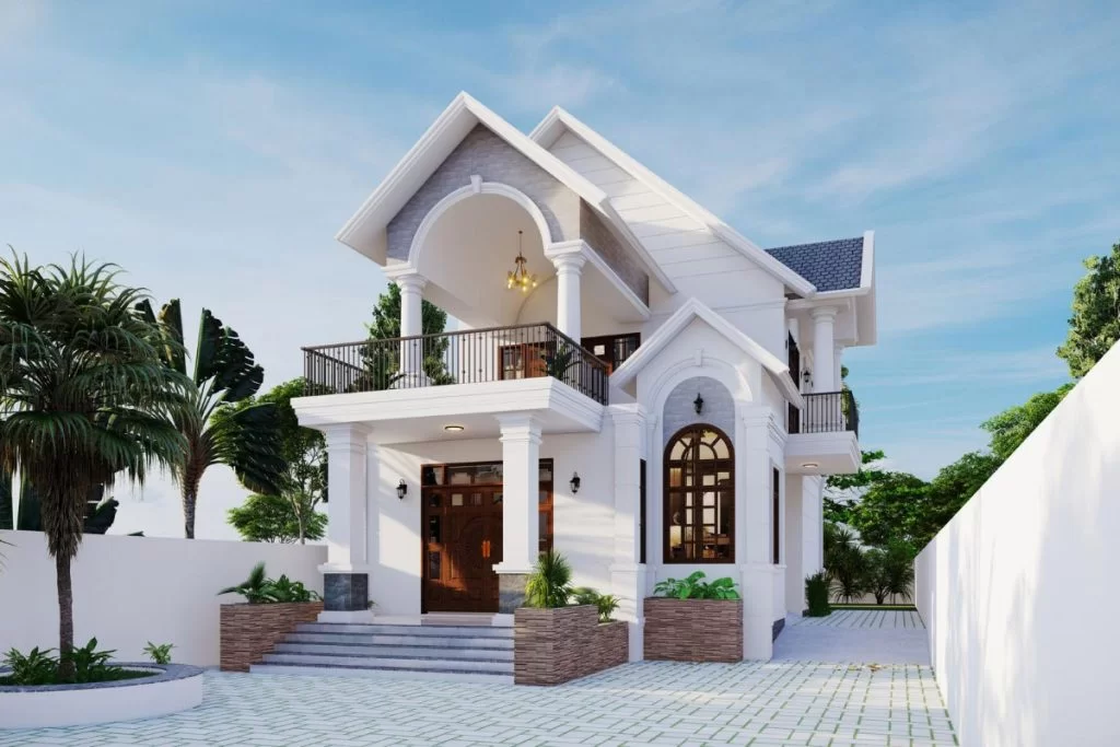 Nhà Mái Thái 2 Tầng Tân Cổ Điển Được Ưa Chuộng Vì Nhiều Lý Do, Bao Gồm Cả Yếu Tố Thẩm Mỹ, Công Năng, Và Phù Hợp Với Điều Kiện Khí Hậu Việt Nam Nhà Mái Thái 2 Tầng Tân Cổ Điển Được Ưa Chuộng Vì Nhiều Lý Do, Bao Gồm Cả Yếu Tố Thẩm Mỹ, Công Năng, Và Phù Hợp Với Điều Kiện Khí Hậu Việt Nam