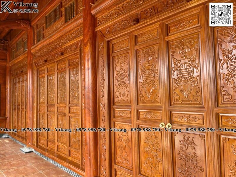 Ảnh Thực Tế Cửa Bức Bàn Nhà Thờ Họ Anh Thuc Te Cua Buc Ban Nha Tho Ho