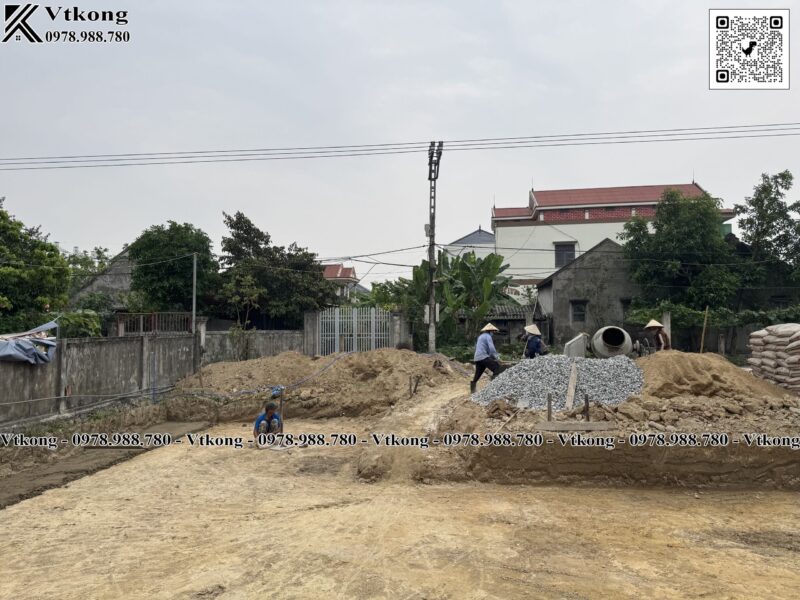 Đổ Bê Tông Lót Móng Do Be Tong Lot Mong