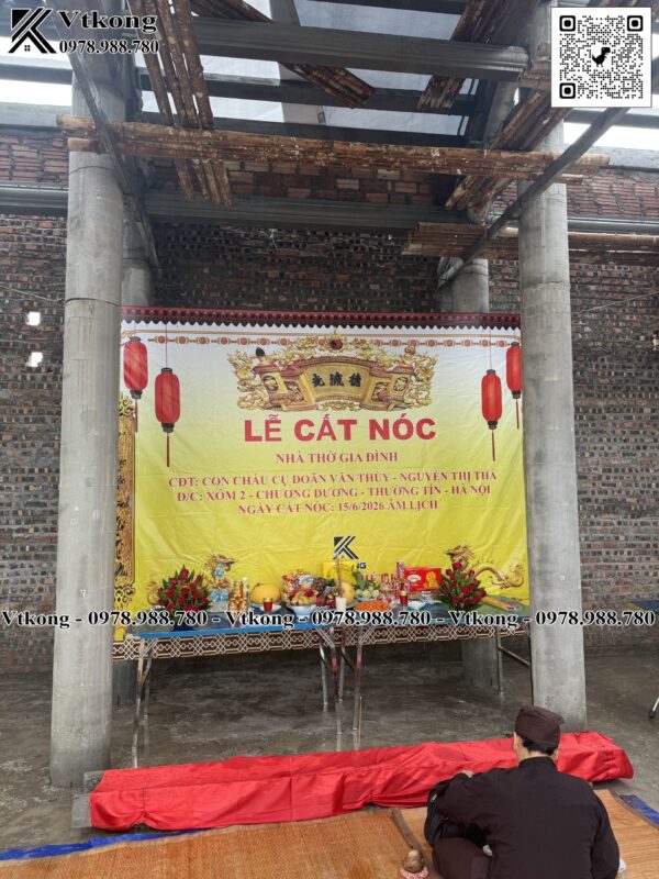 Le Cat Noc Nha Tho Ho 3 Gian
