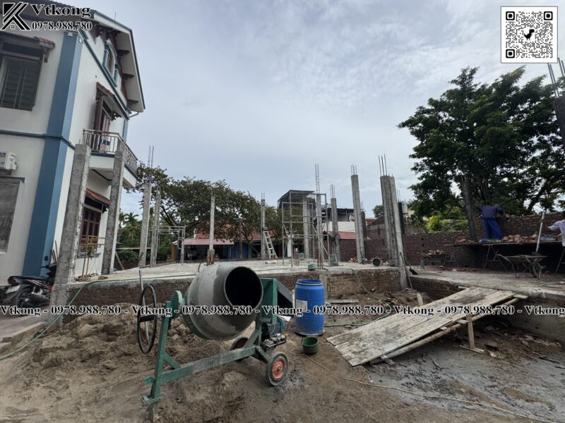 Dựng Cột Và Xây Tường Nhà Thờ Họ Dung Cot Va Xay Tuong Nha Tho Ho