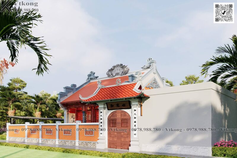 Mẫu Nhà Thờ Họ 3 Gian Đẹp Mau Nha Tho Ho 3 Gian Dep Nth99